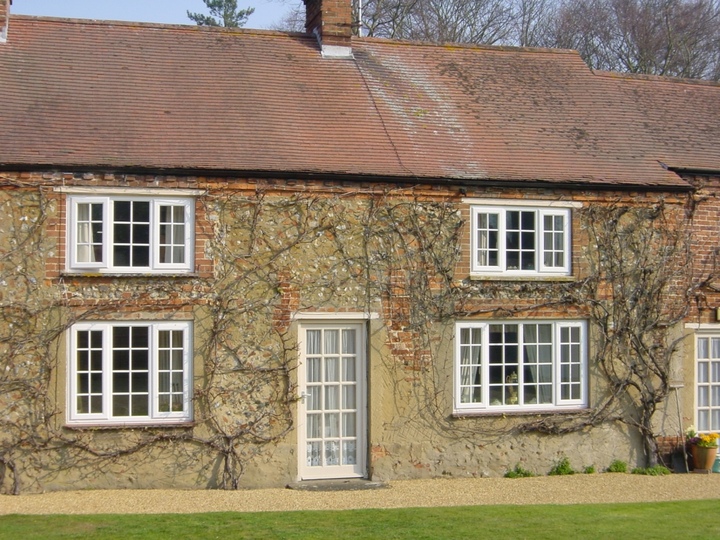 White UPVC in a Country Residence