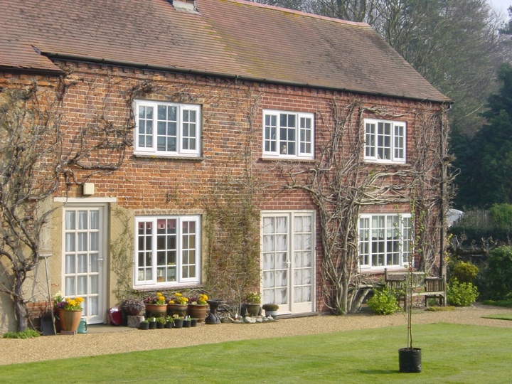 White UPVC in a Country Residence