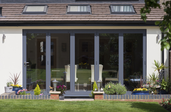 Origin Bi-fold Doors, exterior