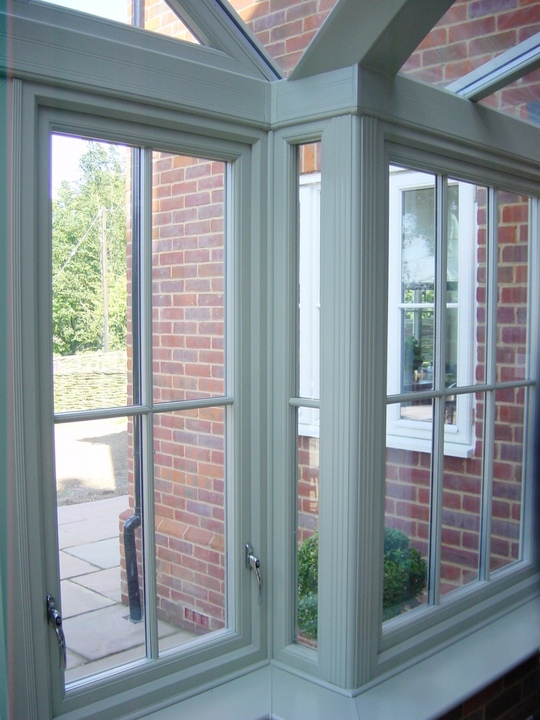 Elegant French Grey Conservatory