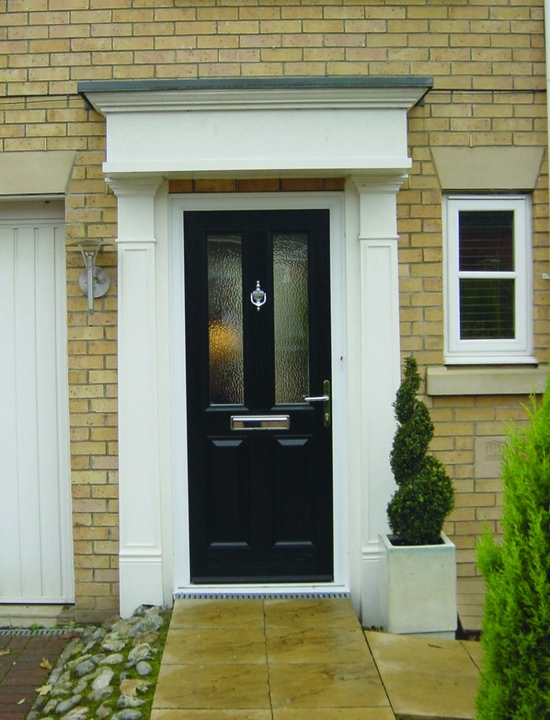 Black Period Style Door