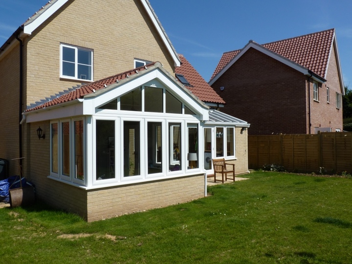 Terracotta and Glass Extension