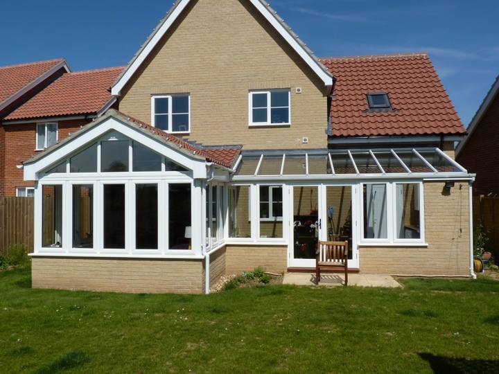 Terracotta and Glass Extension