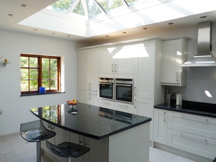 Kitchen Extension with Glass Lantern