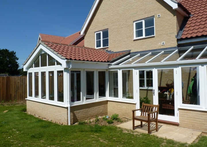 Terracotta and Glass Extension