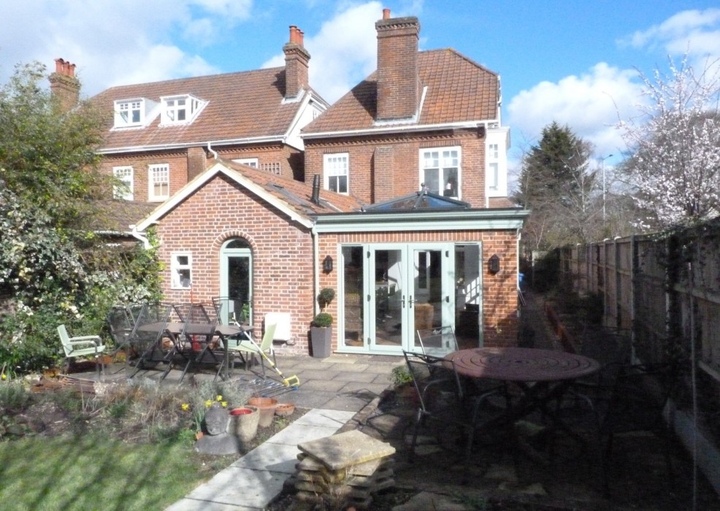 Modern Open Plan Kitchen Orangery