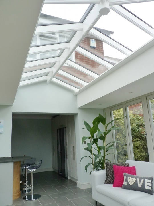 Hardwood Orangery in French Grey