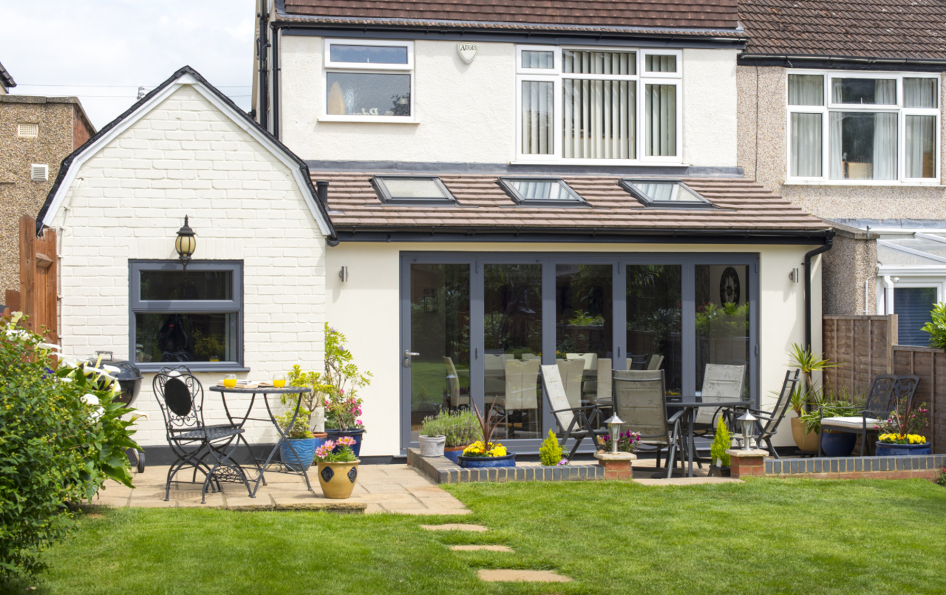 Origin Bi-fold Doors, exterior